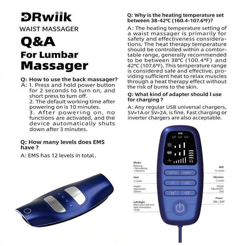 Fica's Low Frequency Lumbar Massager